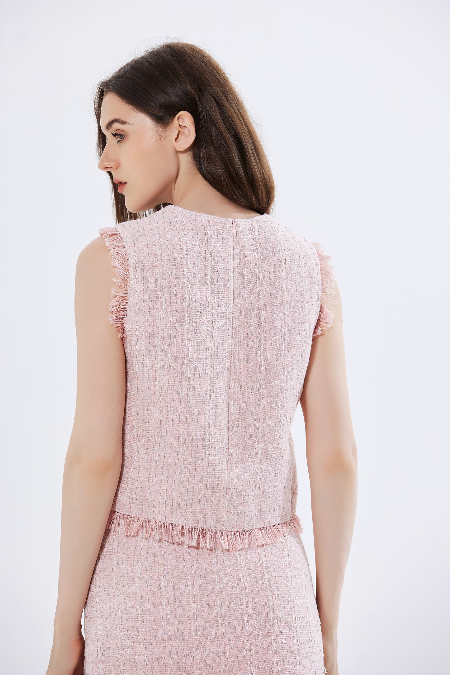Melody Tweed Top
