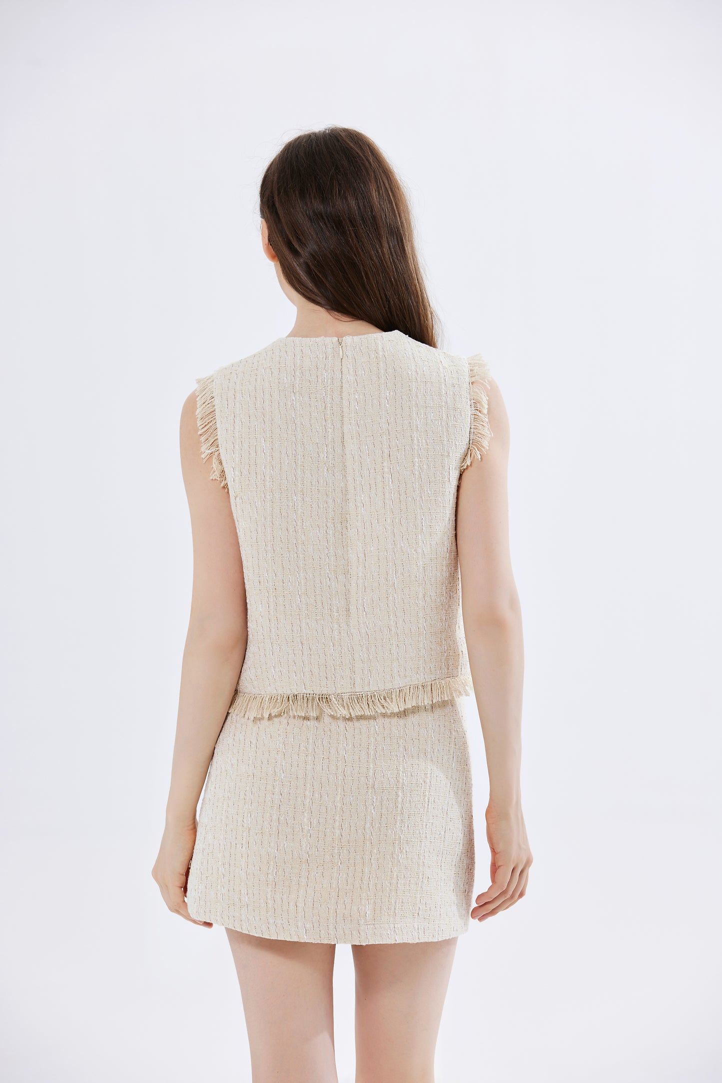 Lucia Tweed Top