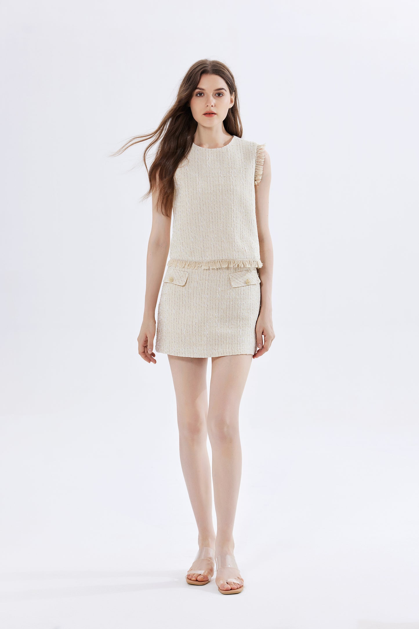 Bianca Tweed Skirt