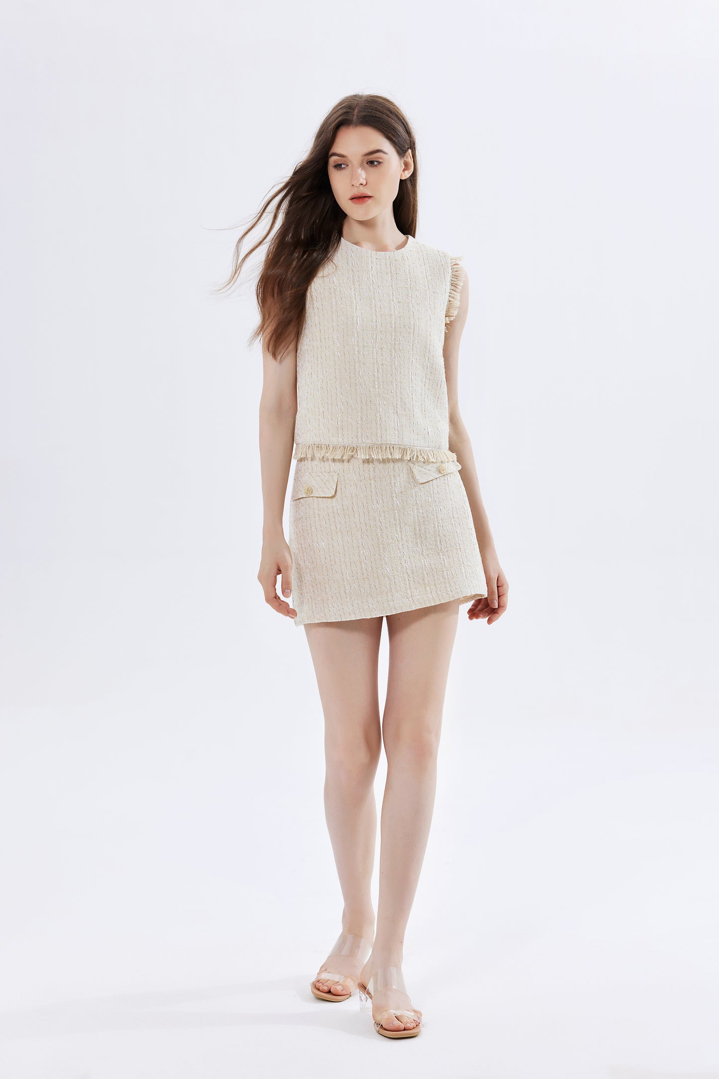 Bianca Tweed Skirt