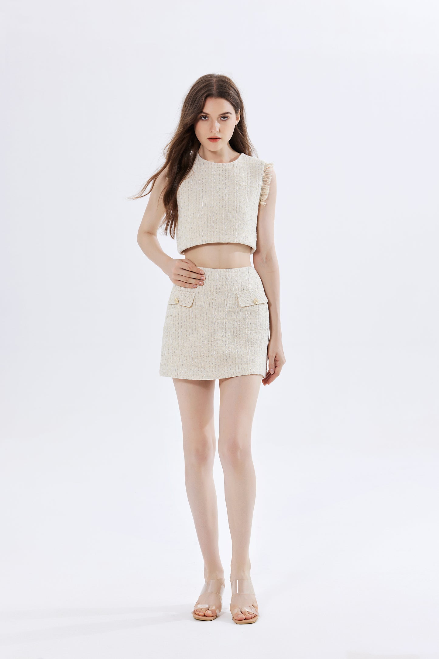 Bianca Tweed Skirt