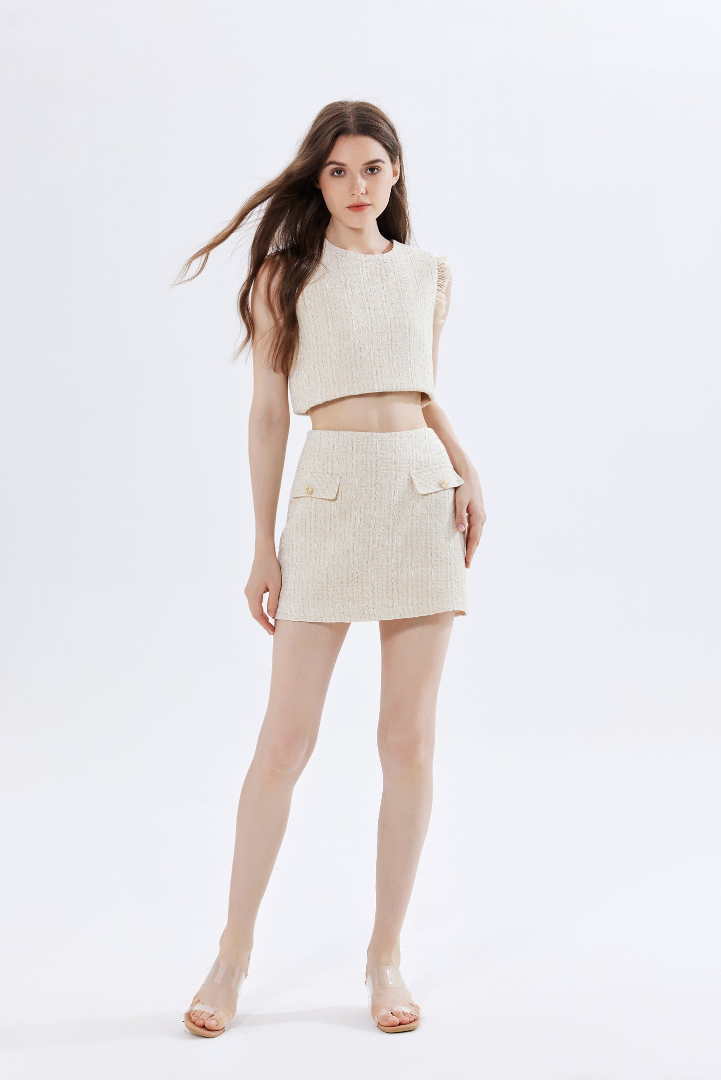 Bianca Tweed Skirt