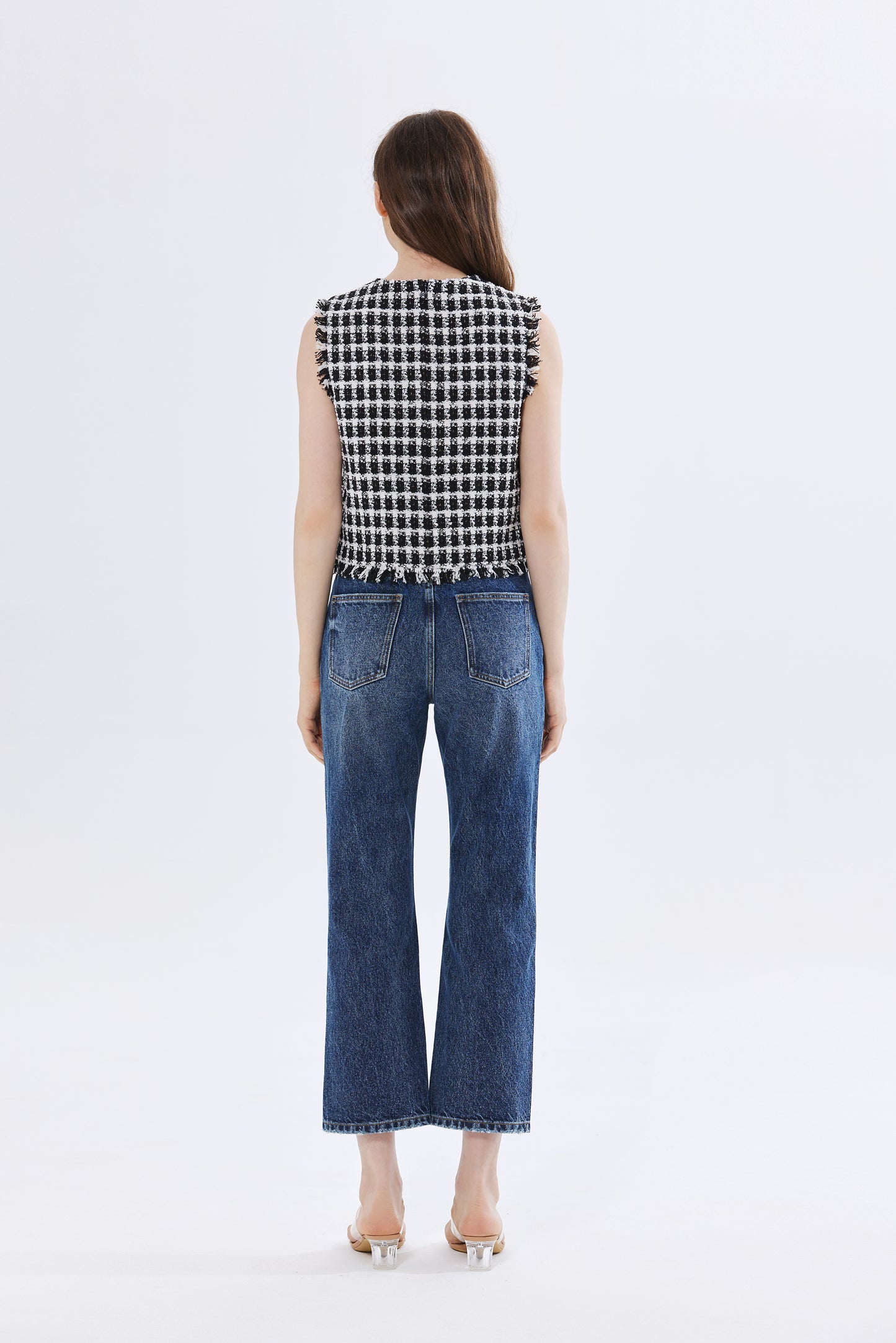 Gabriella Tweed Top