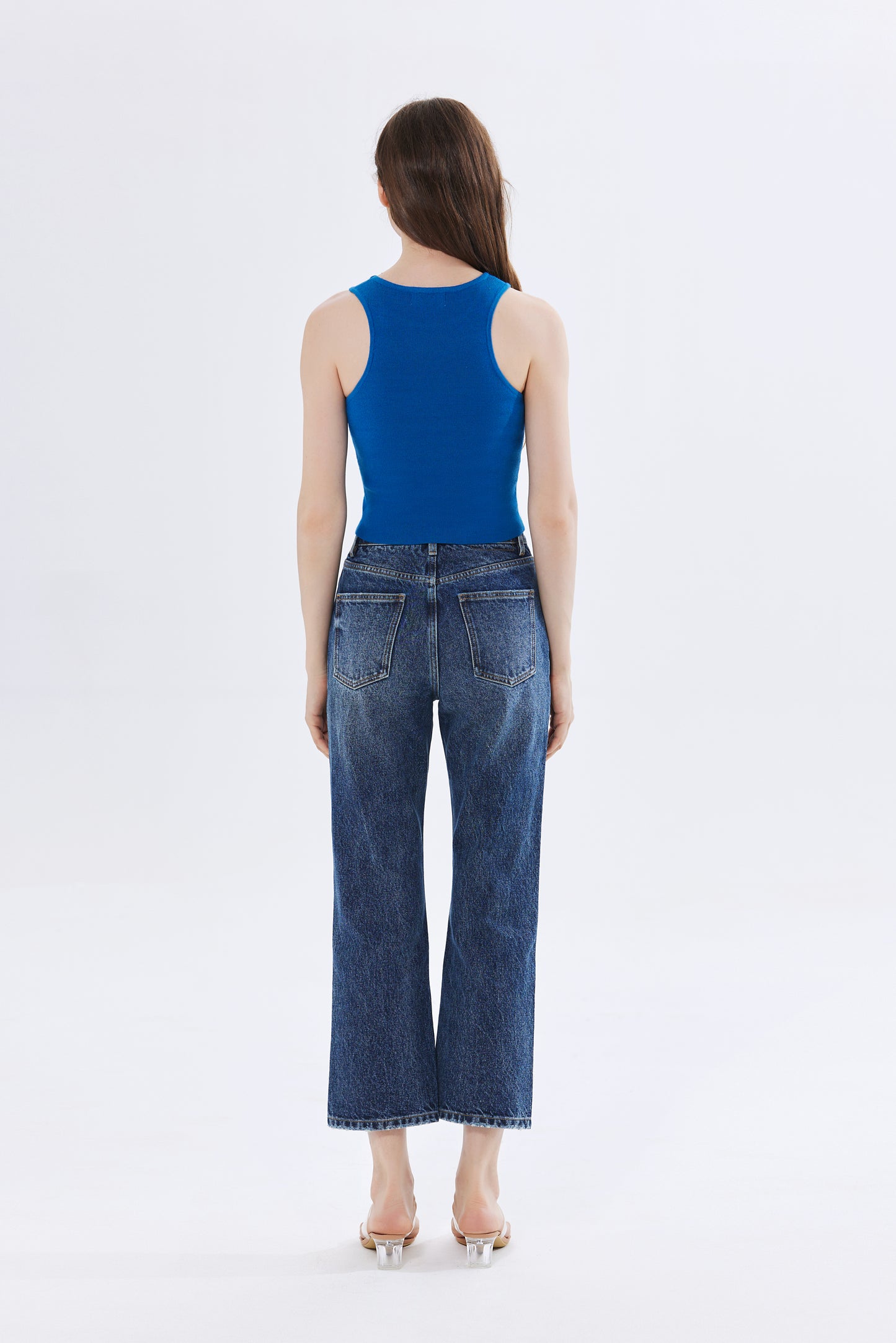 Emma Ribbed Knit Crop Top
