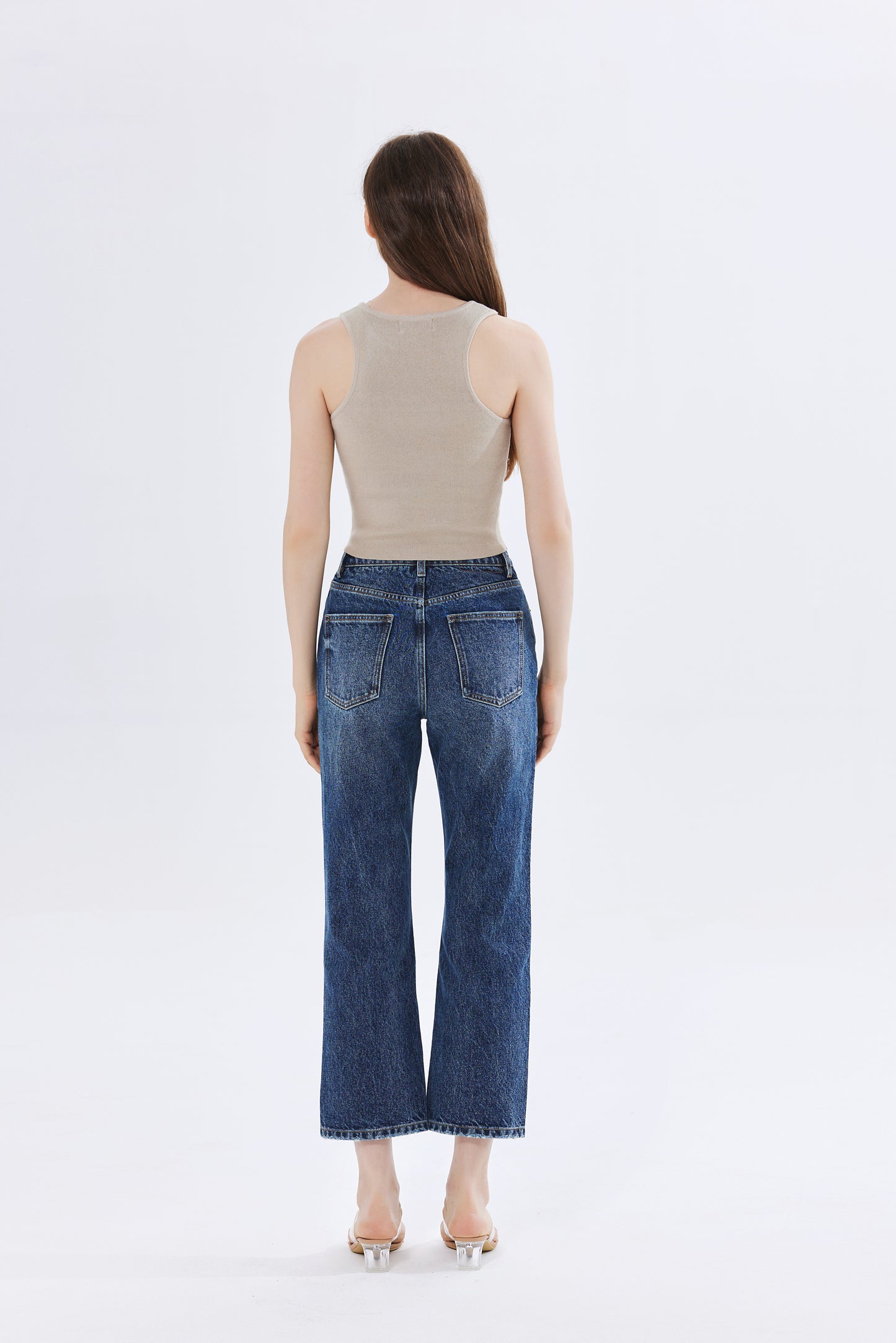 Charlotte Ribbed Knit Crop Top
