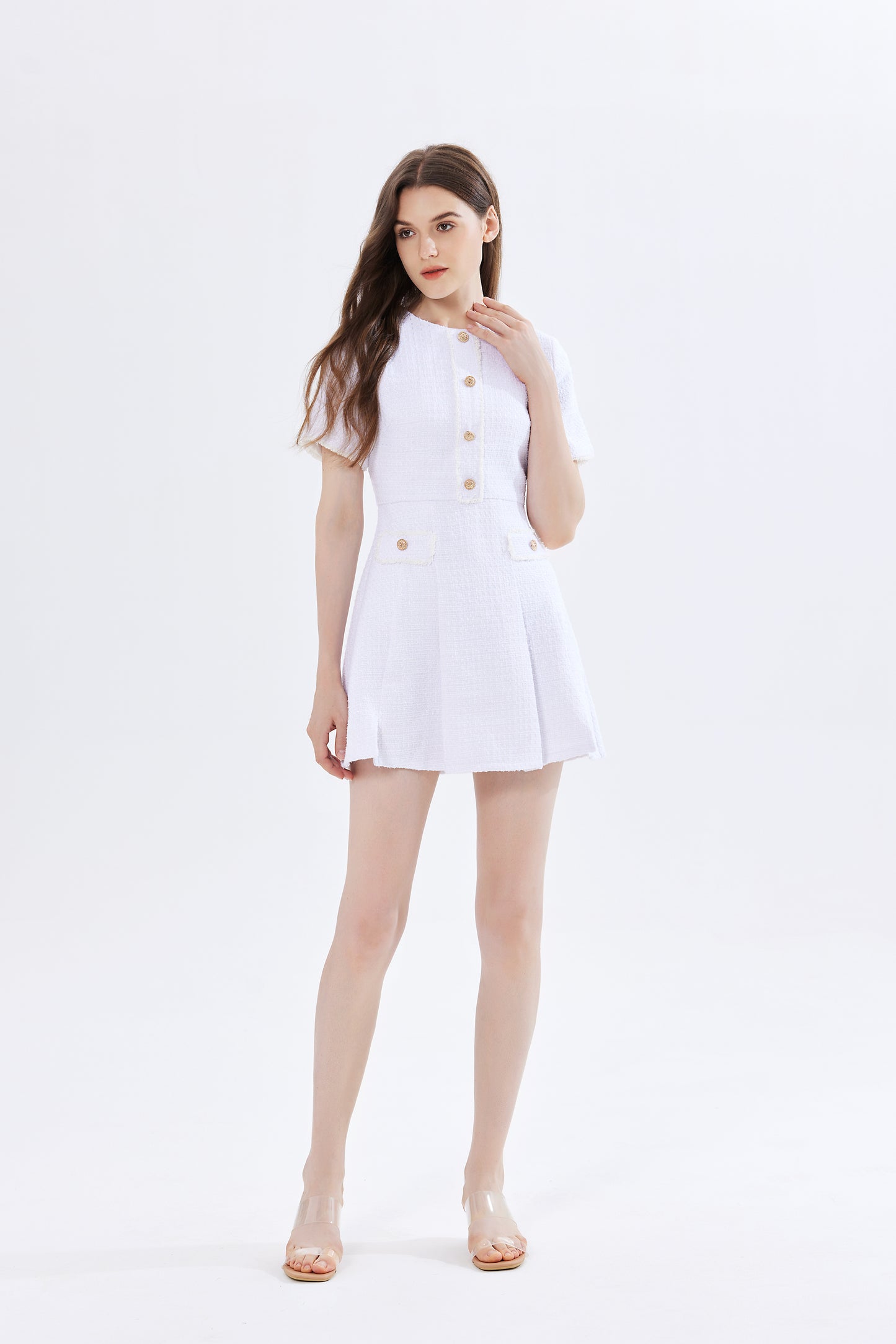 Ava Tweed Dress