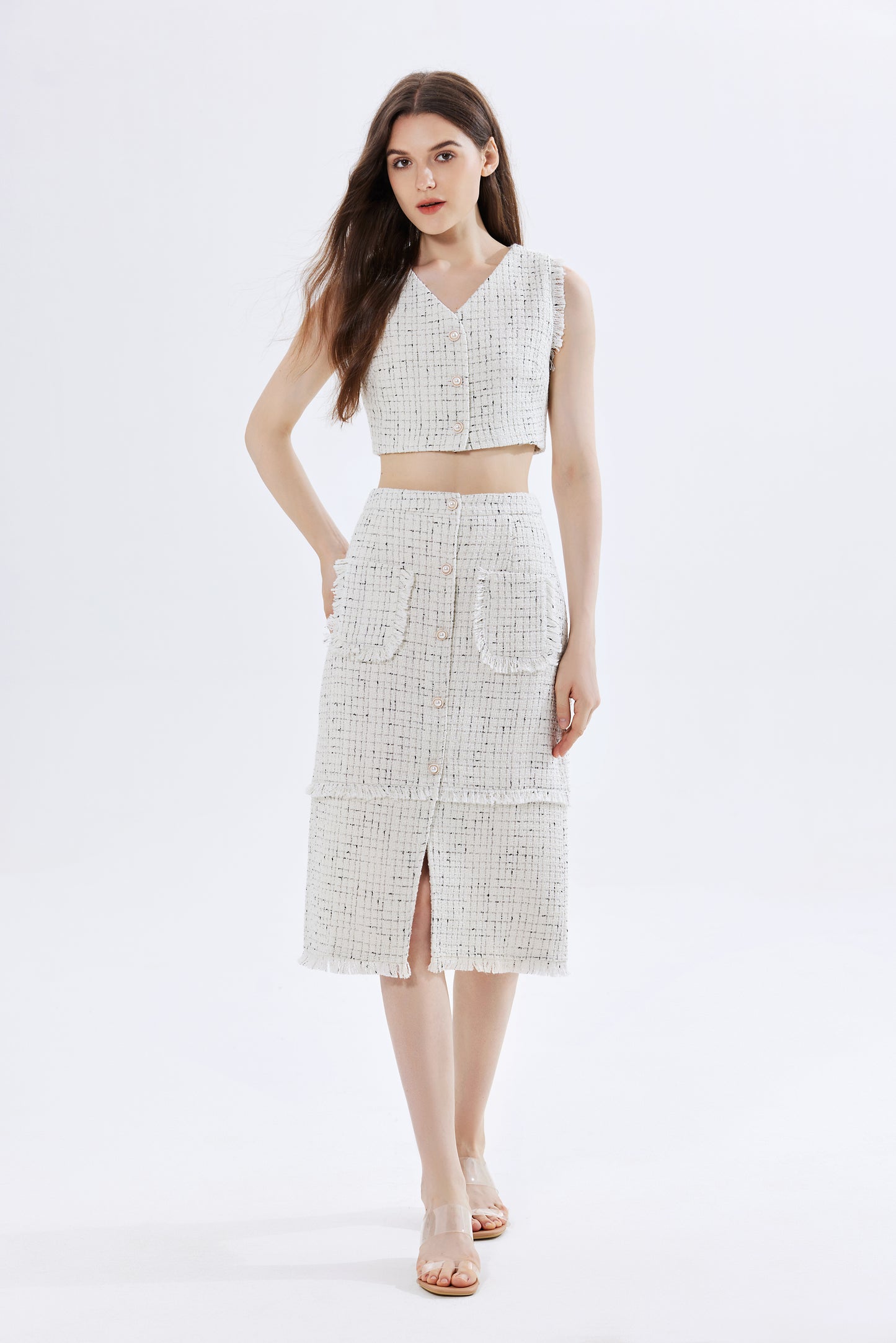 Finn Tweed Skirt