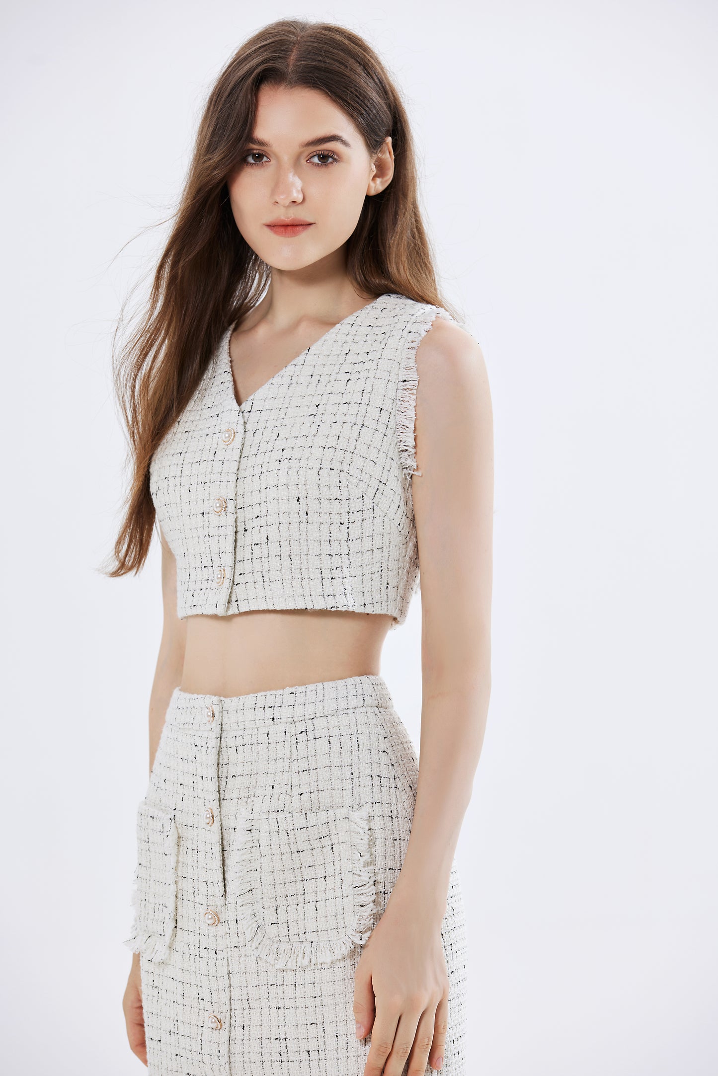 Finn Tweed Top