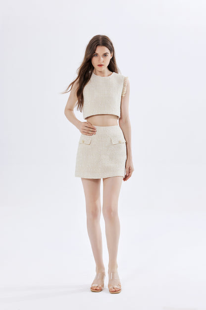 Bianca Tweed Skirt