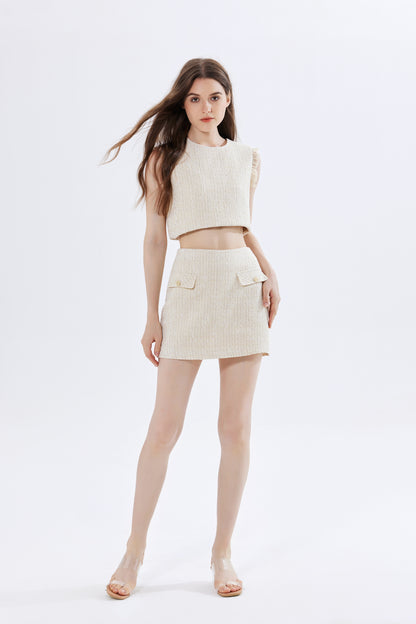 Bianca Tweed Skirt