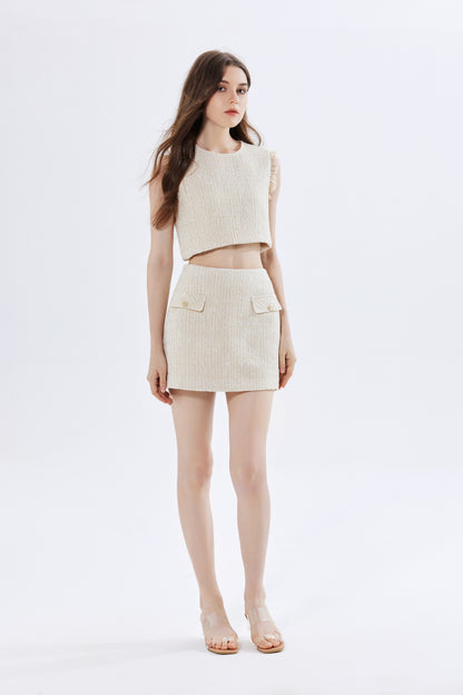 Bianca Tweed Skirt